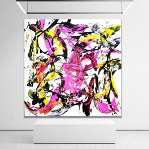 Entanglement - Abstract Expressionism by Estelle Asmodelle