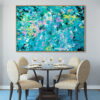 Evening Breeze - Abstract Expressionism by Estelle Asmodelle