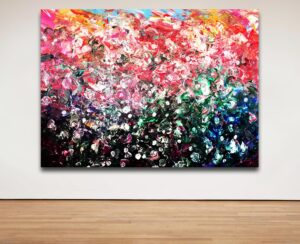 Forever Bloom - Abstract Expressionism by Estelle Asmodelle