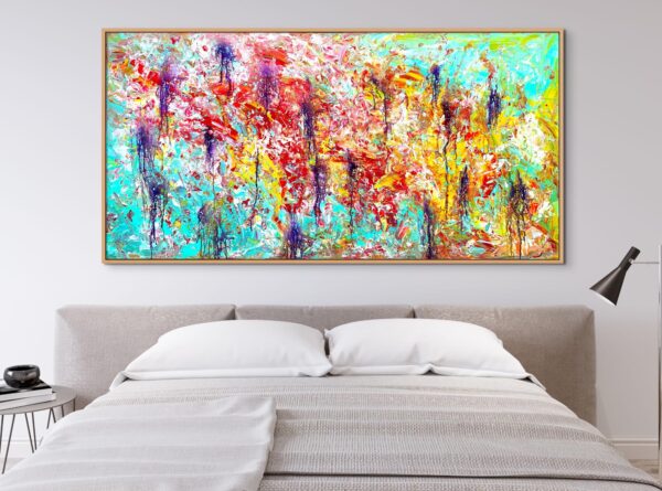 Infusing Retrospection - Abstract Expressionism by Estelle Asmodelle