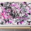 My Pink Universe - Abstract Expressionism by Estelle Asmodelle