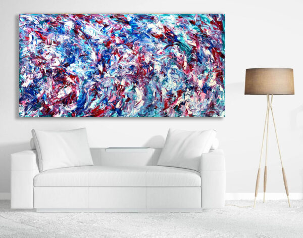 My Surrender - Abstract Expressionism by Estelle Asmodelle