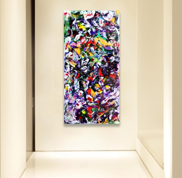Near You - Abstract Expressionism by Estelle Asmodelle