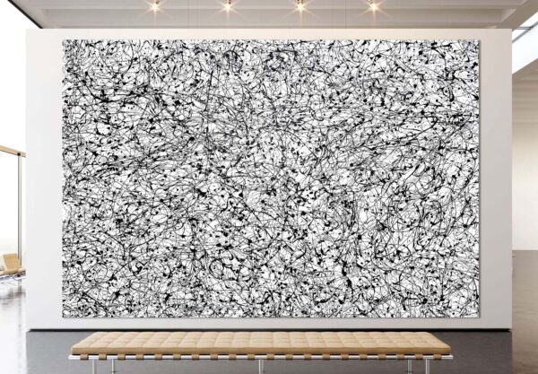 Nodal Transference - Abstract Expressionism by Estelle Asmodelle