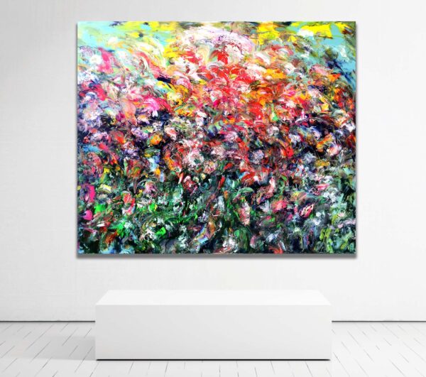 Number 75 - Abstract Expressionism by Estelle Asmodelle