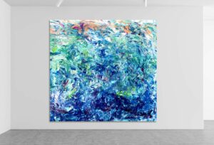 Number 81 - Abstract Expressionism by Estelle Asmodelle