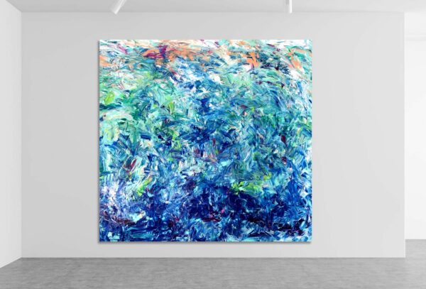 Number 81 - Abstract Expressionism by Estelle Asmodelle