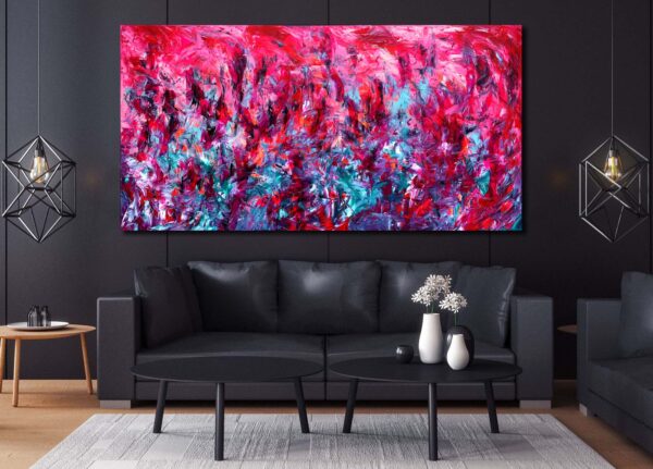 Otherworldly Existence - Abstract Expressionism by Estelle Asmodelle