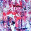 Pink Vértice 2 - Abstract Expressionism by Estelle Asmodelle
