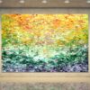 Reflections in My Garden - Abstract Expressionism by Estelle Asmodelle