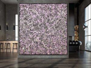 Sleepwalking - Abstract Expressionism by Estelle Asmodelle