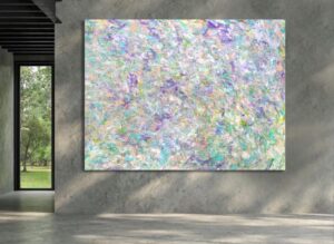Subtle Afternoon Pastel - Abstract Expressionism by Estelle Asmodelle