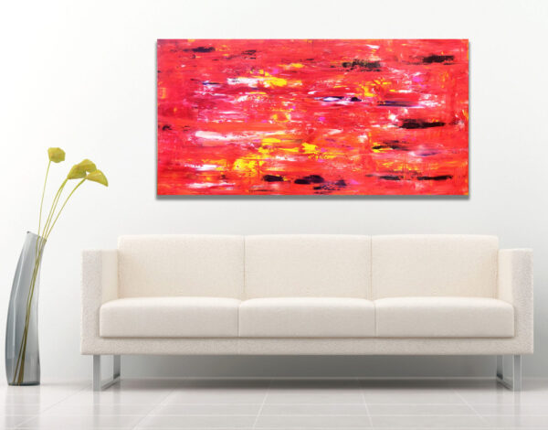 Überleitung - Abstract Expressionism by Estelle Asmodelle