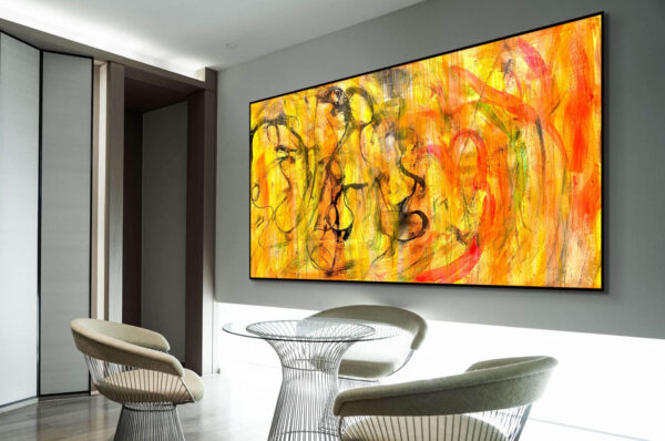 Contemporary Faith 2 - Abstract Expressionism by Estelle Asmodelle