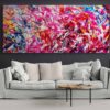 Pink Renaissance - Abstract Expressionism by Estelle Asmodelle