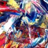Pink Renaissance 3 - Abstract Expressionism by Estelle Asmodelle