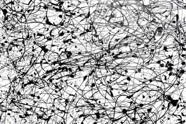 Nodal Transference - Abstract Expressionism by Estelle Asmodelle