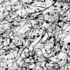Nodal Transference 4 - Abstract Expressionism by Estelle Asmodelle