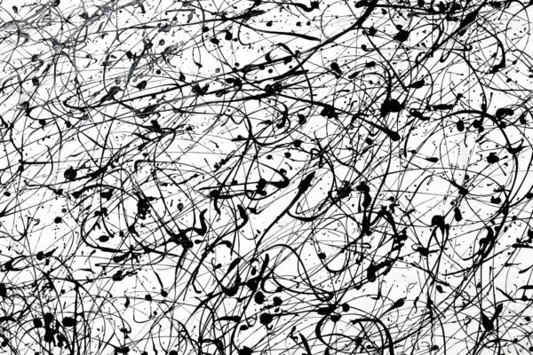 Nodal Transference 4 - Abstract Expressionism by Estelle Asmodelle
