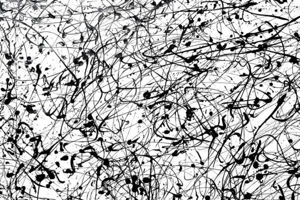 Nodal Transference 5 - Abstract Expressionism by Estelle Asmodelle