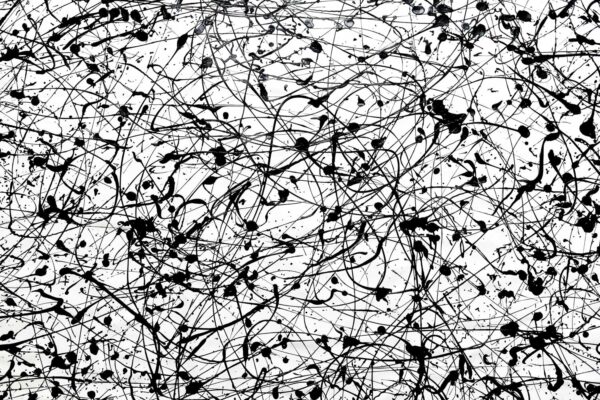 Nodal Transference 6 - Abstract Expressionism by Estelle Asmodelle