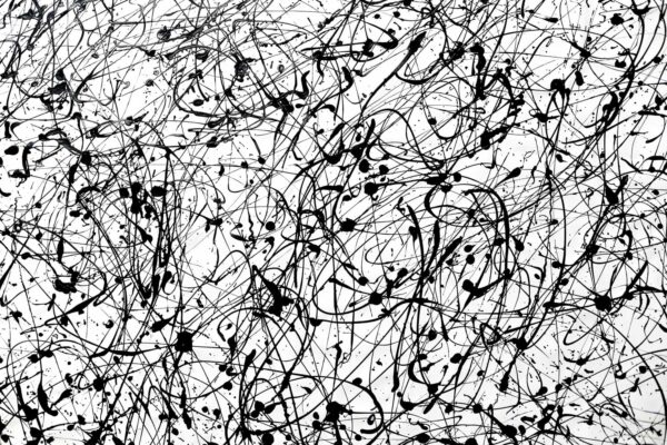 Nodal Transference 8 - Abstract Expressionism by Estelle Asmodelle