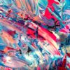 Blue 8 - Abstract Expressionism by Estelle Asmodelle