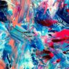 Blue 6 - Abstract Expressionism by Estelle Asmodelle
