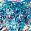 Blue 11 - Abstract Expressionism by Estelle Asmodelle