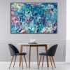 Blue 3 - Abstract Expressionism by Estelle Asmodelle
