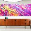 Colour Band - Abstract Expressionism by Estelle Asmodelle