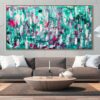 Falling - Abstract Expressionism by Estelle Asmodelle