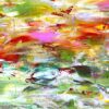 Reflections in My Garden 7 - Abstract Expressionism by Estelle Asmodelle