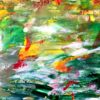 Reflections in My Garden 9 - Abstract Expressionism by Estelle Asmodelle