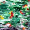 Reflections in My Garden 10 - Abstract Expressionism by Estelle Asmodelle