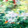 Reflections in My Garden 11 - Abstract Expressionism by Estelle Asmodelle