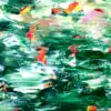 Reflections in My Garden 12 - Abstract Expressionism by Estelle Asmodelle