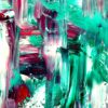 Falling 10 - Abstract Expressionism by Estelle Asmodelle