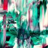 Falling 12 - Abstract Expressionism by Estelle Asmodelle