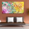 Floral Landscape - Abstract 2 Expressionism by Estelle Asmodelle