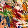 Sea Meets Land 6 - Abstract Expressionism by Estelle Asmodelle