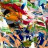 Sea Meets Land 5 - Abstract Expressionism by Estelle Asmodelle