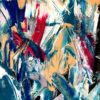 Sea Meets Land 4 - Abstract Expressionism by Estelle Asmodelle