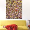 Strings Part 2 - Abstract Expressionism 5 by Estelle Asmodelle