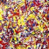 Strings Part 2 - Abstract Expressionism 3 by Estelle Asmodelle