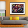 Deep Inside Asphodel Meadows - Abstract Expressionism by Estelle Asmodelle