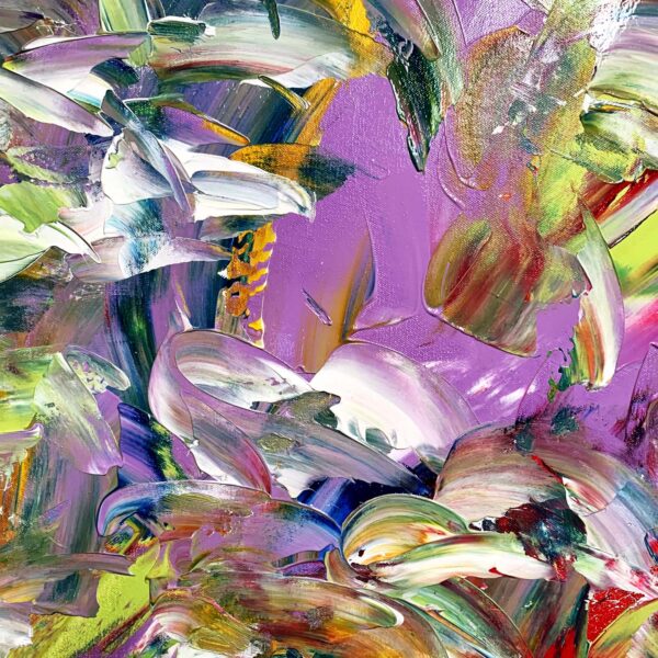 Forest of Delights - Abstract Expressionism by Estelle Asmodelle 5