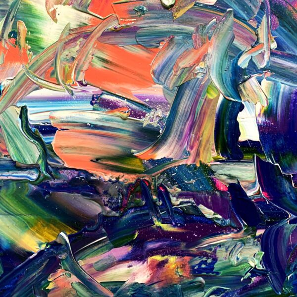 Forest of Delights - Abstract Expressionism by Estelle Asmodelle 6