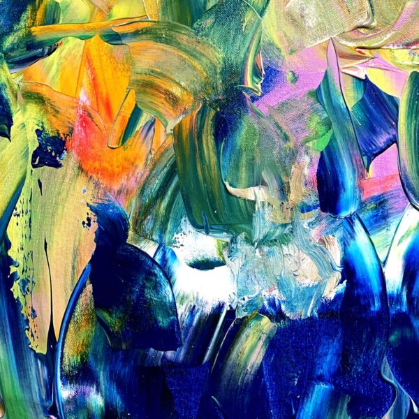 Forest of Delights - Abstract Expressionism by Estelle Asmodelle 7