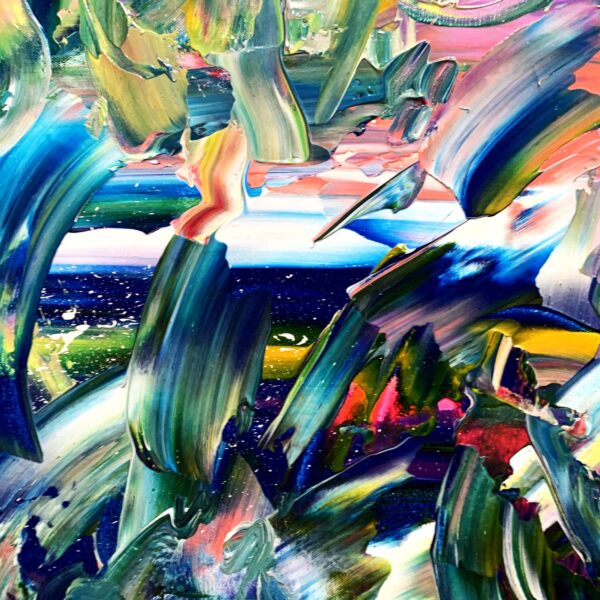 Forest of Delights - Abstract Expressionism by Estelle Asmodelle 3